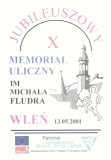 Plakat - X Memoria Uliczny im Michaa Fludra