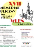Plakat - XVII Memoria Uliczny im Michaa Fludra