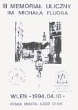 Plakat - III Memoria Uliczny im Michaa Fludra