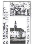 Plakat - IV Memoria Uliczny im Michaa Fludra