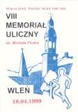 Plakat - VIII Memoria Uliczny im Michaa Fludra