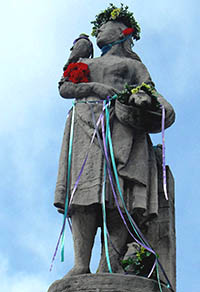 Pomnik Gołębiarki we Wleniu